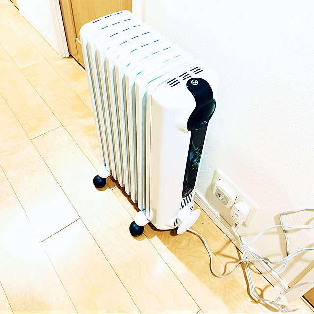 クリーンな暖房/デロンギのある暮らし/デロンギオイルヒーター/買ってよかったもの/玄関/入り口...などのインテリア実例 - 2020-11-25 20:32:46