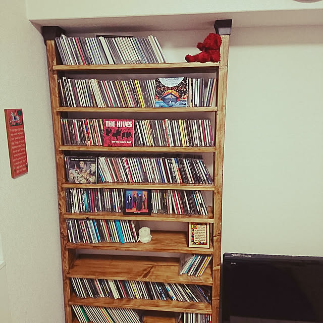 CDラック／ブラウン - SG工房 | minne 国内最大級のハンドメイド