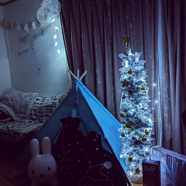 部屋全体/クリスマス/ニトリのインテリア実例 - 2019-12-27 09:30:07