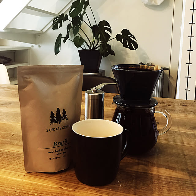 3cedarscoffee/amabro/コーヒーのある暮らし/建築家デザイン/真っ白なお家...などのインテリア実例 - 2019-05-18 12:16:56