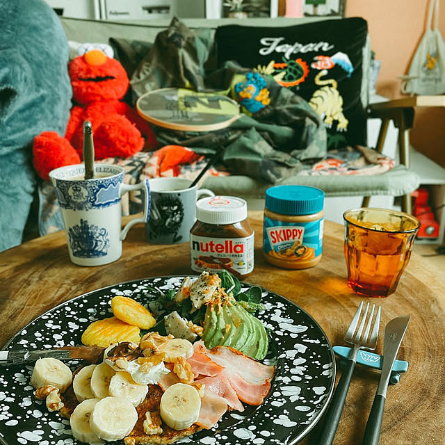 IKEA/nutella/kaws/朝ごはん/部屋全体のインテリア実例 - 2022-03-05 21:16:02