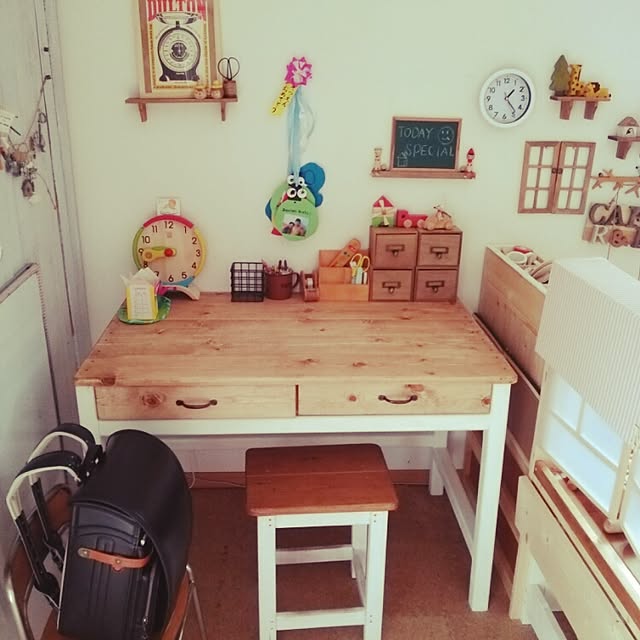 ハンドメイド 学習机DIYのインテリア・手作りの実例 | RoomClip ハンドメイド 学習机DIYのインテリア・手作りの実例 | RoomClip