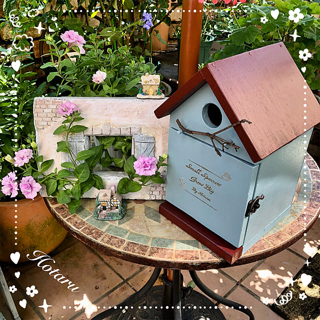 鳥かご/ガーデニング大好き/ガーデニングDIY/ガーデニング/DIY...などのインテリア実例 - 2022-07-31 14:15:25