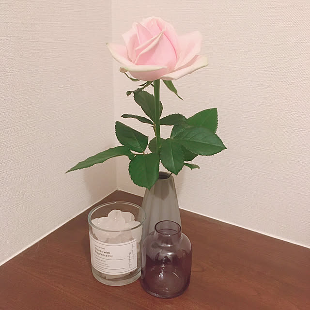 ストーンディフューザー/花のある暮らし/花瓶/3COINS/玄関インテリア...などのインテリア実例 - 2022-04-24 09:39:43