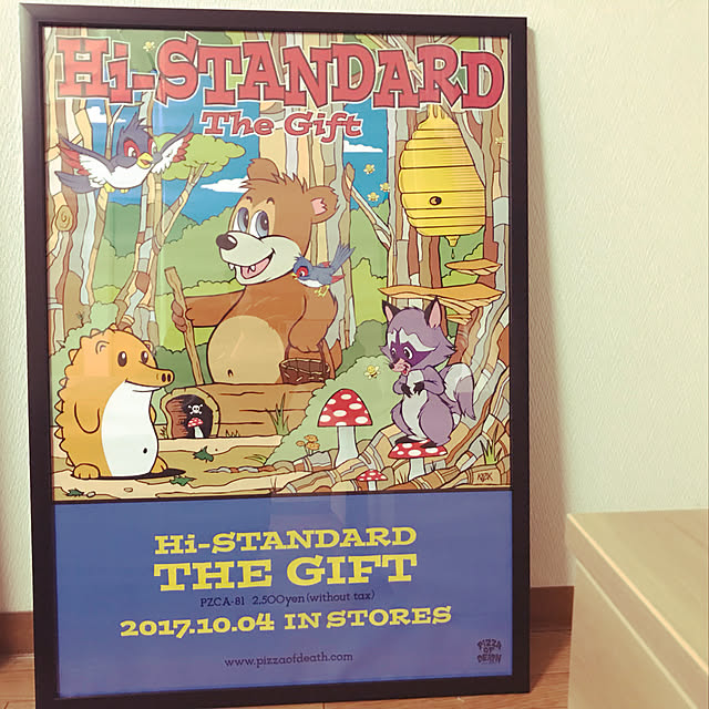 ポスター Hi-STANDARDのおすすめ商品とおしゃれな実例