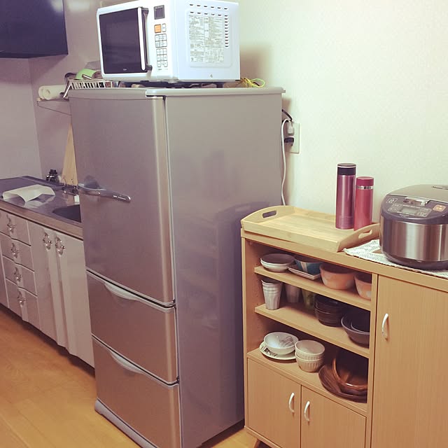 キッチン/ナチュラル/一人暮らしのインテリア実例 - 2015-06-18 21:27:28