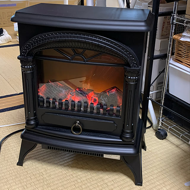 2019年製 ニトリ ワイド暖炉型ファンヒーター BLT-999B-3-BK