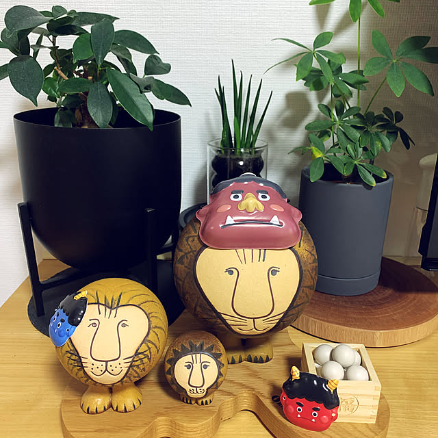 棚/節分/リサラーソン/リサラーソンライオン/北欧...などのインテリア実例 - 2026-01-11 18:51:30