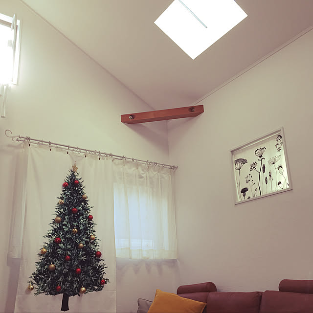 クリスマス/天窓のある部屋/天窓/北欧/こどものいる暮らし...などのインテリア実例 - 2019-11-07 17:44:12