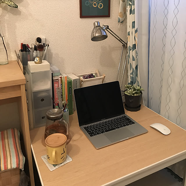 机/IKEA/一人暮らし/ニトリ/無印良品...などのインテリア実例 - 2017-08-18 18:18:51