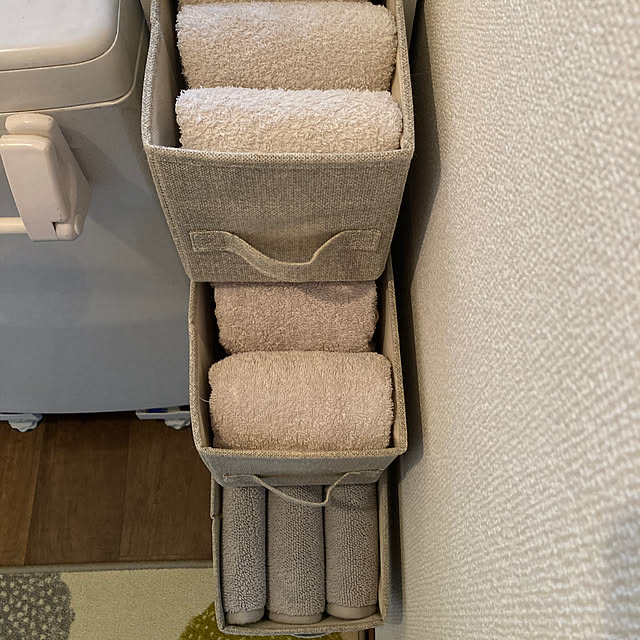 バス/トイレ/タオル収納/隙間引き出し収納/隙間20センチ/隙間家具...などのインテリア実例 - 2026-06-20 11:56:10