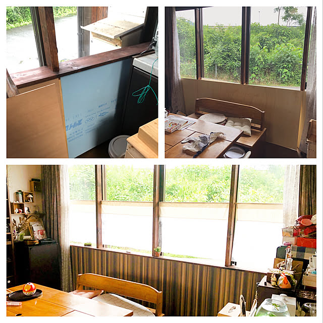 壁/ナチュラル/100均/DIY/セリア...などのインテリア実例 - 2019-07-06 10:17:15