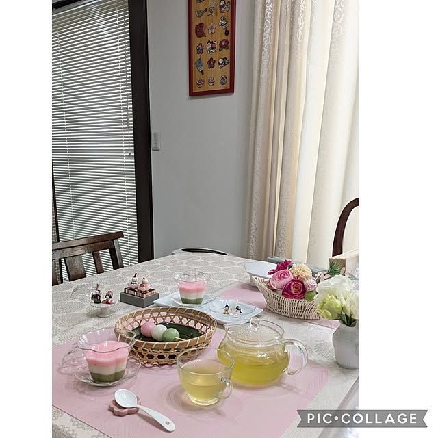 リビング/おうち時間/ピンク/ひな祭り/春...などのインテリア実例 - 2026-03-06 10:49:19