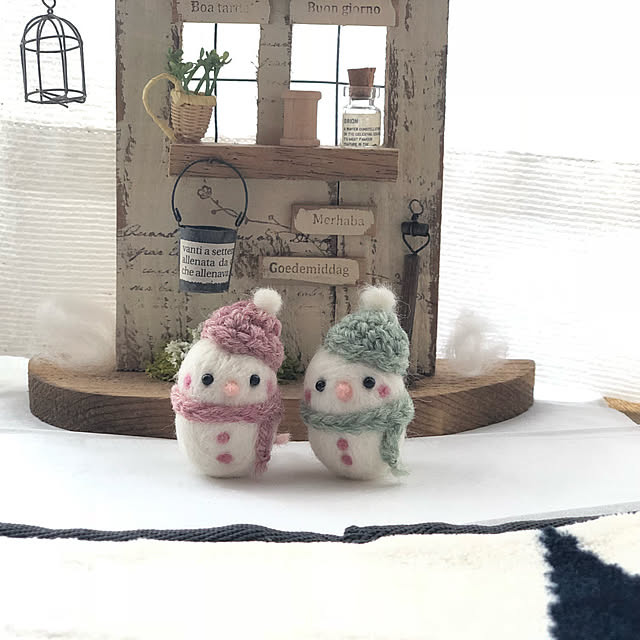 小物 羊毛フェルトのおすすめ商品とおしゃれな実例 ｜ RoomClip 