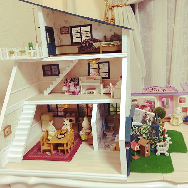 北欧 ドールハウスのおしゃれなインテリア・部屋・家具の実例 北欧 ドールハウスのおしゃれなインテリア・部屋・家具の実例