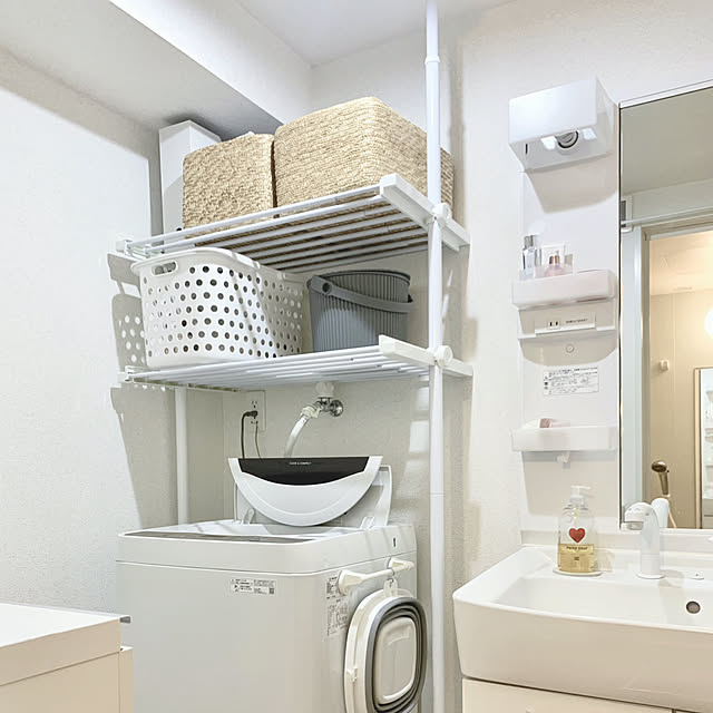 無印良品 洗濯機ラックのおすすめ商品とおしゃれな実例 無印良品 洗濯機ラックのおすすめ商品とおしゃれな実例