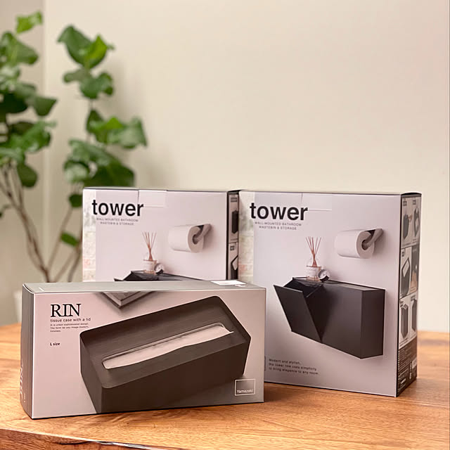 aiyの山崎実業-ウォールトイレポット＆収納ケース タワー towerの家具・インテリア写真