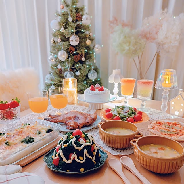 キャンドル クリスマスディナーのおすすめ商品とおしゃれな実例 キャンドル クリスマスディナーのおすすめ商品とおしゃれな実例