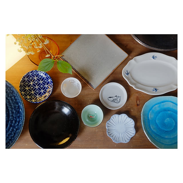 机/小皿/豆皿/器/普段使いの食器のインテリア実例 - 2020-06-08 01:43:32