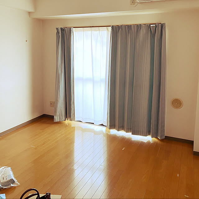 カーテン/一人暮らし/引っ越し準備中/ニトリ/部屋全体のインテリア実例 - 2021-12-29 13:07:38