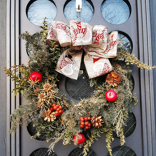 クリスマス/玄関/入り口のインテリア実例 - 2019-12-22 18:22:52