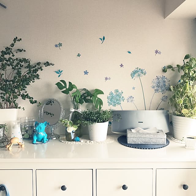 壁/天井/観葉植物/IKEA/ホワイトインテリアのインテリア実例 - 2017-05-24 15:12:42