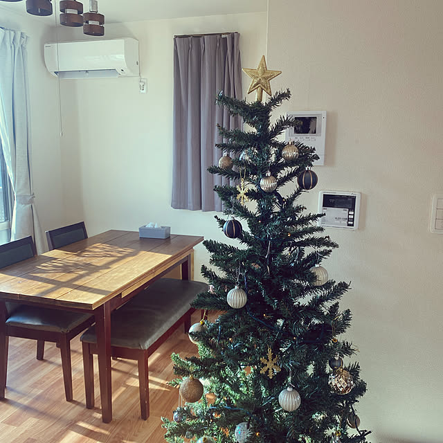 部屋全体/ニトリ/クリスマス/賃貸/クリスマスツリー...などのインテリア実例 - 2023-12-03 09:57:49