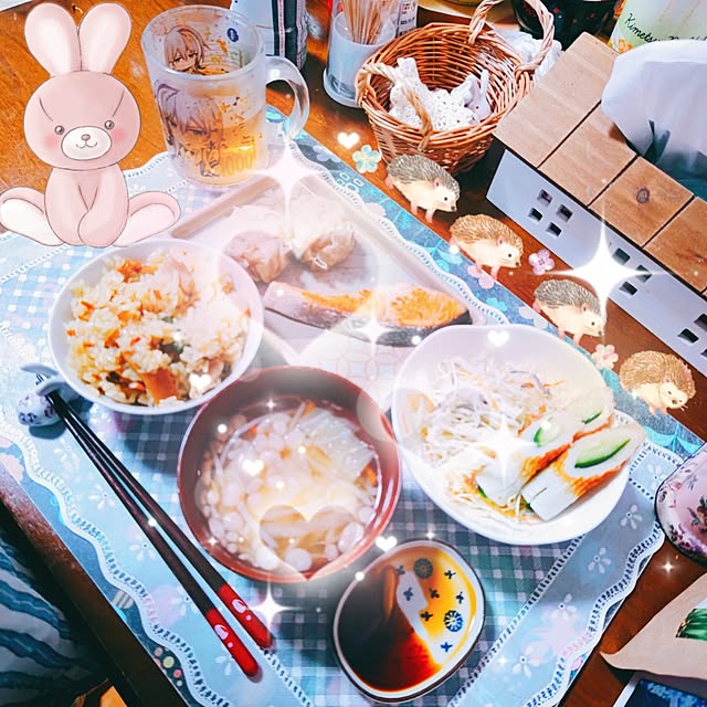 机/夕食/RCに感謝❤︎です/自分らしい部屋作り/お気に入り...などのインテリア実例 - 2023-04-30 08:07:13