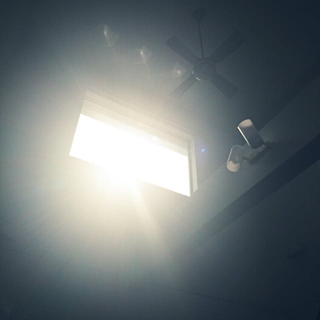 壁/天井/逆光。/シーリングファン。/吹き抜け。のインテリア実例 - 2014-10-21 10:16:58