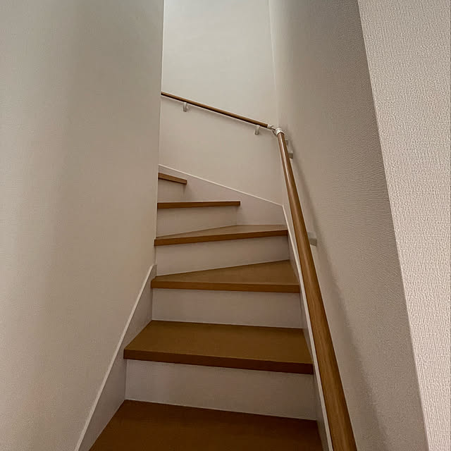 階段/サンゲツ壁紙/ナチュラル/建具/ウッドワンの建具...などのインテリア実例 - 2021-12-18 14:43:24