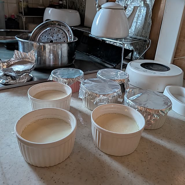 キッチン/カフェ風インテリア/おうち時間/土曜日の朝/なめらかプリン...などのインテリア実例 - 2026-06-20 07:47:56