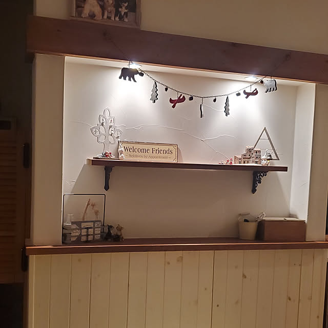 玄関/入り口/クリスマス/ナチュラルのインテリア実例 - 2020-12-20 18:29:07