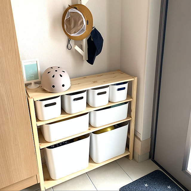 北欧/マイホーム記録/こどものいる暮らし/IKEA/無印良品 ユニットシェルフ...などのインテリア実例 - 2021-05-02 16:19:44