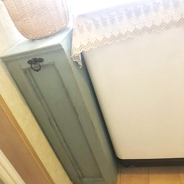 バス/トイレ/洗面室/アンティークが好き♡/シャビーが好き♡/子どものいる暮らし...などのインテリア実例 - 2019-03-20 14:42:29