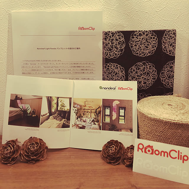 壁/天井/パンフレット/家宝にします❤︎/モニター当選/roomclipステッカー...などのインテリア実例 - 2019-02-07 19:22:46