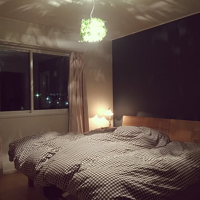 部屋全体/寝室/入居後/無印良品のインテリア実例 - 2017-03-20 22:56:52