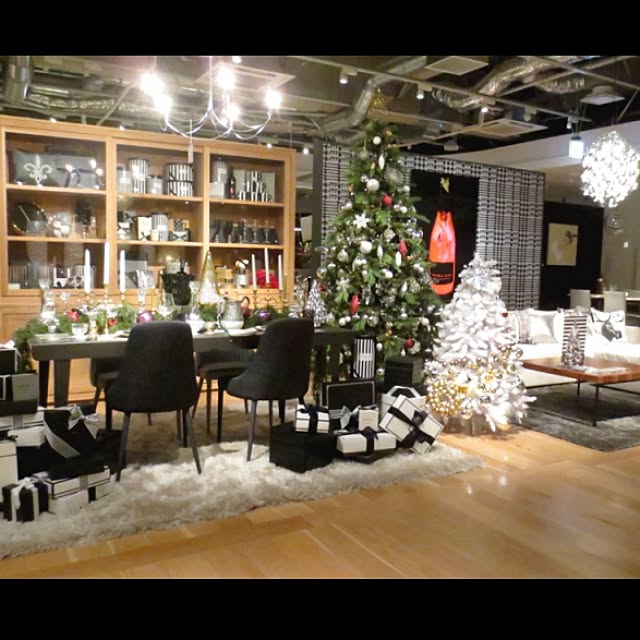 ダイニング/部屋全体/クリスマスツリー/Francfranc/フランフランのインテリア実例 - 2014-11-20 10:23:58