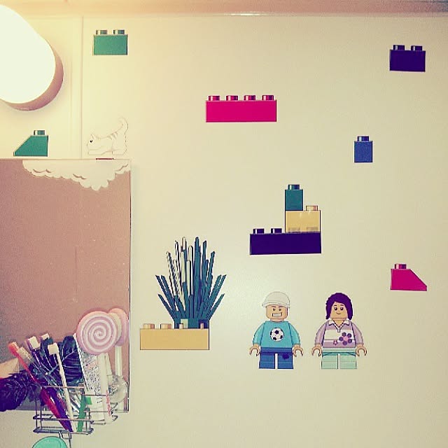 バス/トイレ/LEGO/ウォールステッカーのインテリア実例 - 2016-02-14 03:14:29