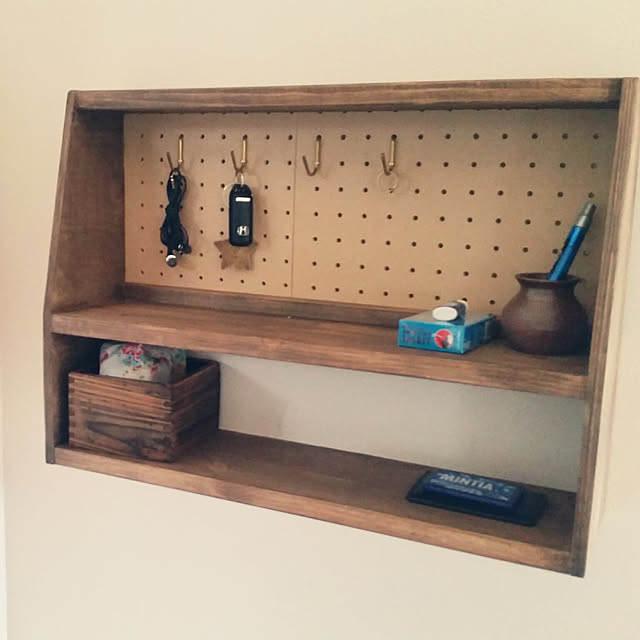 【時間指定不可】 DIY キーボックスのインテリア・手作りの実例 ｜ RoomClip その他