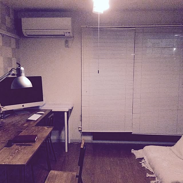 部屋全体/一人暮らし/照明のインテリア実例 - 2016-12-11 18:05:37