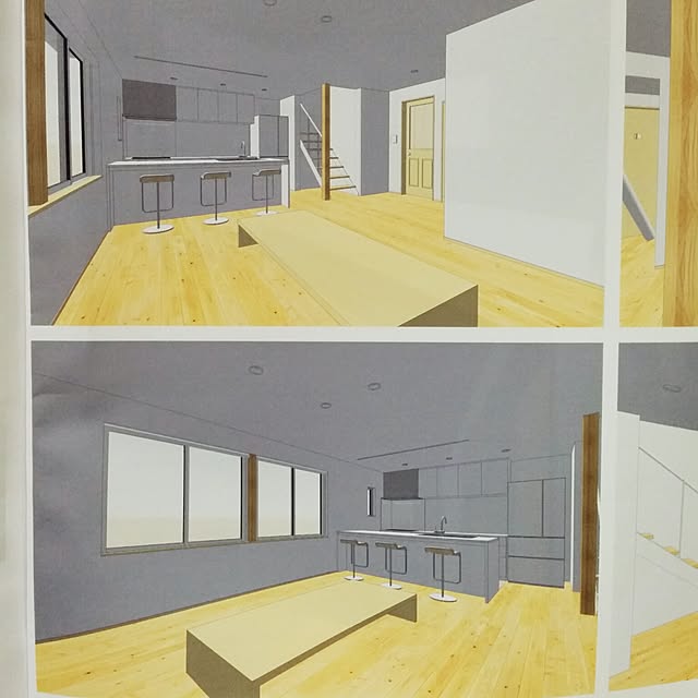 部屋全体/完成予想図のインテリア実例 - 2017-05-16 19:16:43