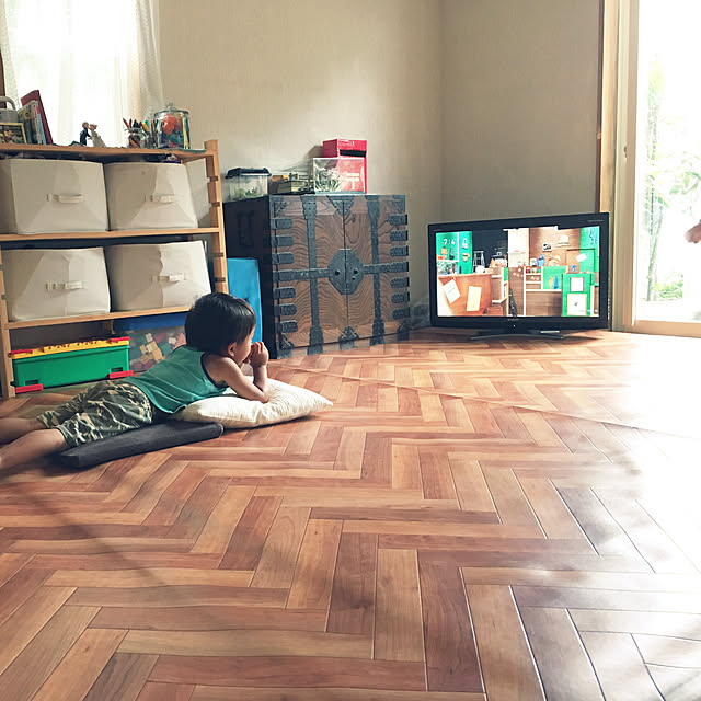 部屋全体/和箪笥/ヘリンボーン/必要最低限で暮らしたい/子どものいる暮らし...などのインテリア実例 - 2018-07-19 07:46:19
