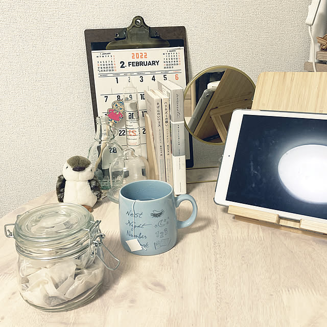 一人暮らし/ナチュラル/カフェ風/北欧/机のインテリア実例 - 2022-02-05 21:46:07