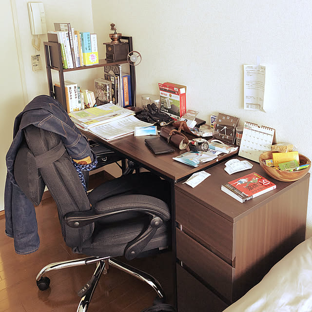 机のインテリア実例 - 2019-04-12 07:27:35