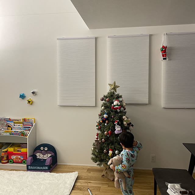 リビング/クリスマスツリー120cm/クリスマス飾り/クリスマスツリー/クリスマス...などのインテリア実例 - 2024-12-18 15:01:59