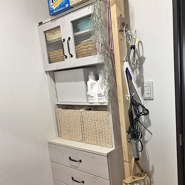 バス/トイレ/ナチュラル/100均/DIY/ホワイトインテリア...などのインテリア実例 - 2018-12-15 16:09:41