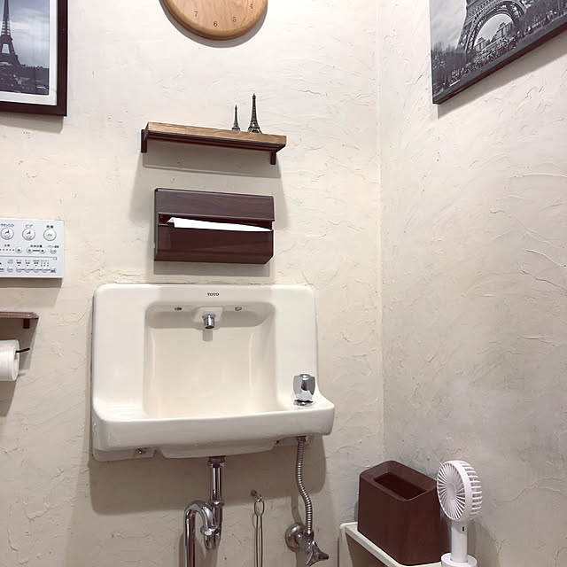 sawaのideaco-ideaco イデアコ TUBELOR Cotton Trash（Wood） チューブラーコットントラッシュ（木目） ゴミ箱 ごみ箱 トラッシュカン ダストボックス 洗面 サニタリー ごみ袋が見えないの家具・インテリア写真