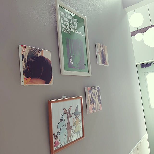 壁/天井/吹き抜け/wall decor/ポスター/北欧...などのインテリア実例 - 2021-06-19 15:34:29