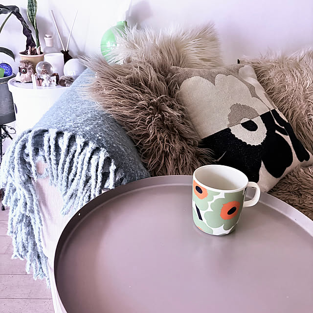 リビング/ブランケット/IKEA/マリメッコ/北欧インテリア...などのインテリア実例 - 2025-12-26 15:11:20