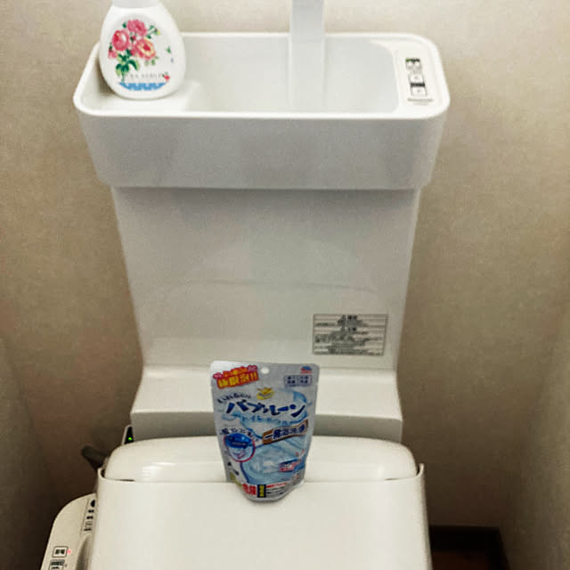 バス/トイレ/トイレ/トイレ掃除/いれるだけバブルーントイレボウル/トイレボウル...などのインテリア実例 - 2024-11-09 21:59:59